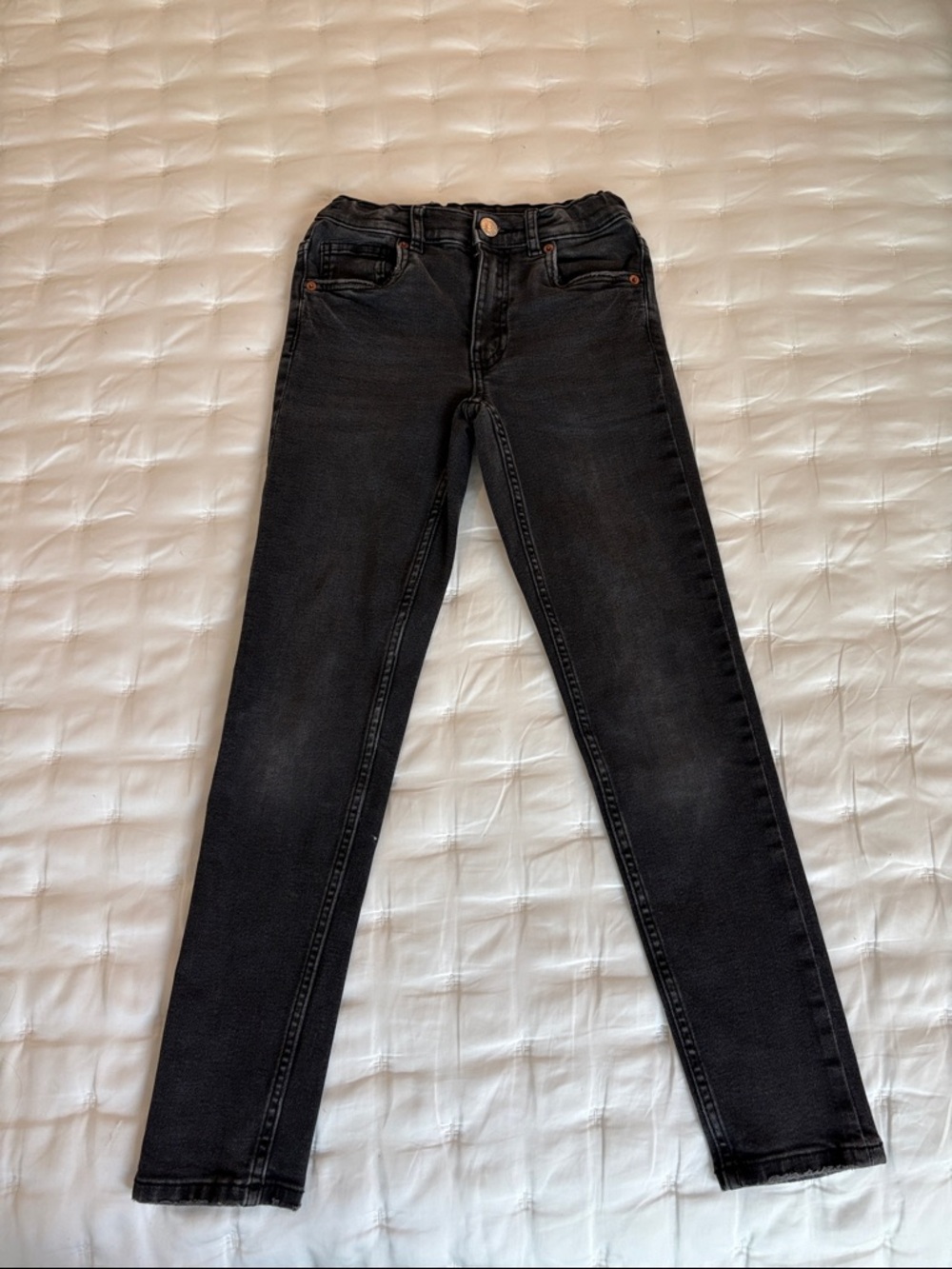 ZARA Gray/Black Skinny Jeans